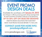 Event Promo Design Deals
