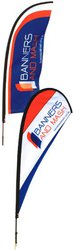 Teardrop Banners & Wing Banners for Promotion