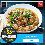 Get 20% off on your 1st Order @ Curry Connection